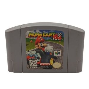 Vintage Original 1996 Mario Kart 64 Video Game Cartridge